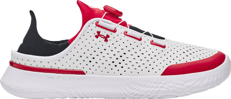 SlipSpeed Leather GS 'White Red'