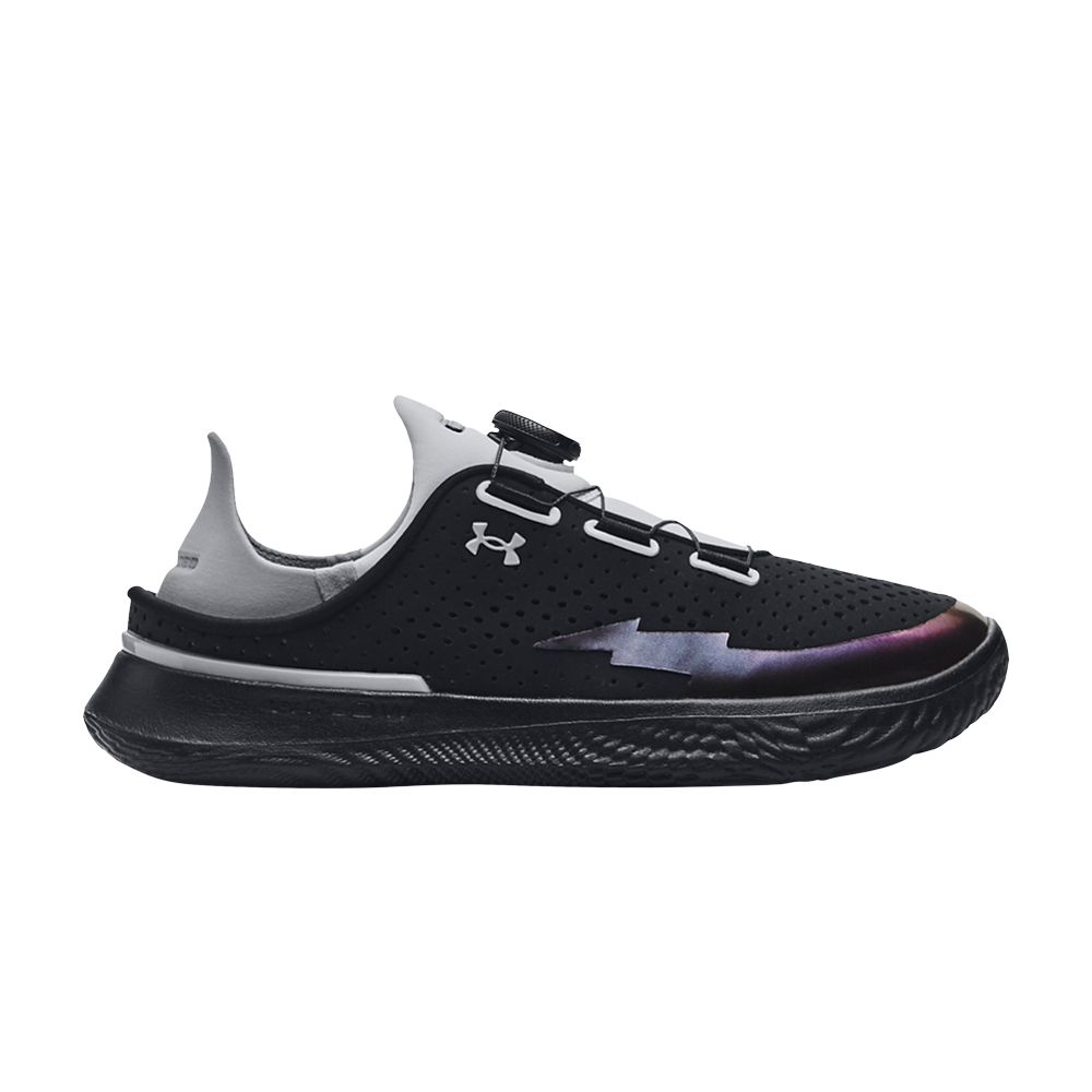 Pre-owned Under Armour Slipspeed Gs 'black Iridescent' | Kid's Size 5