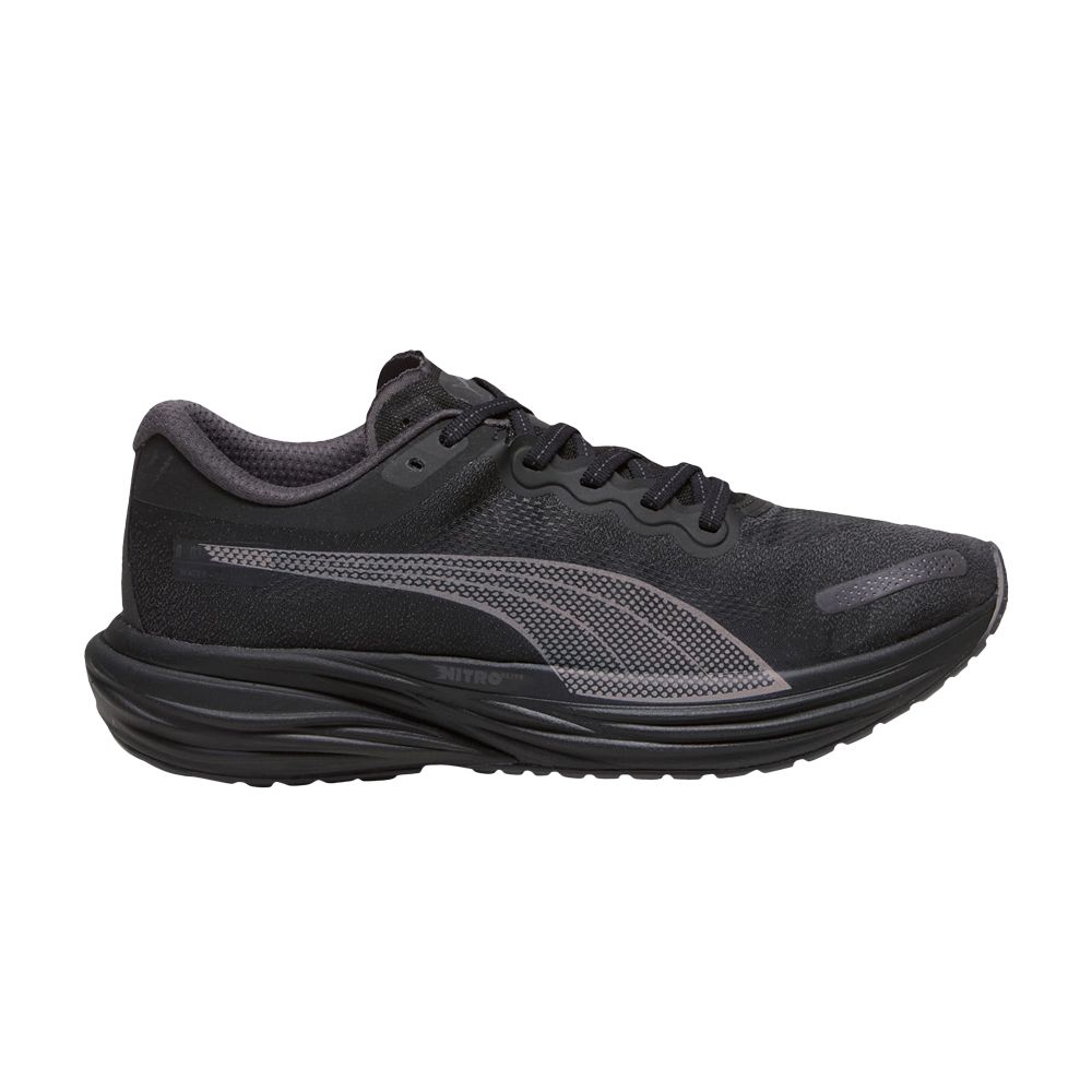 Puma Deviate Nitro 2 WTRepel 'Black Dark Coal' | Men's Size 9
