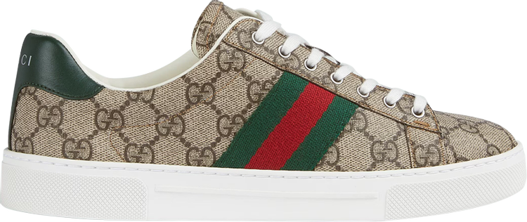 Gucci Wmns Ace 'GG Crystal Canvas - Beige'