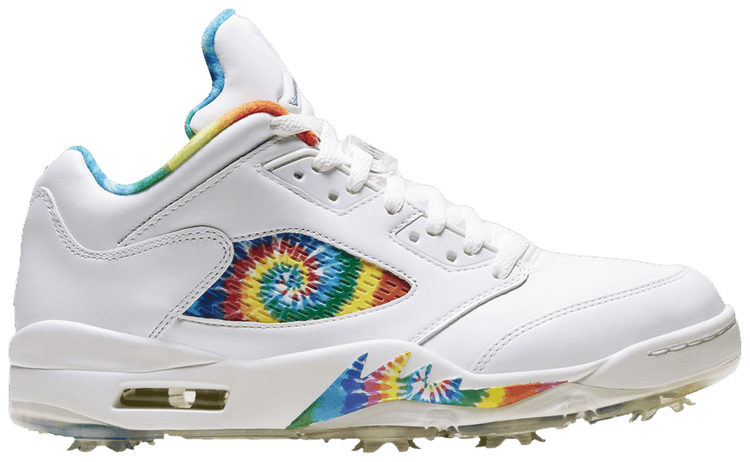 Air Jordan 5 Low Golf Peace Love and Golf Sample