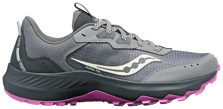 Saucony Wmns Aura TR Wide Fossil Grape