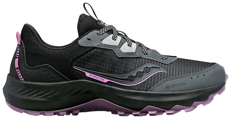 Saucony Wmns Aura TR GORE TEX Shadow Black