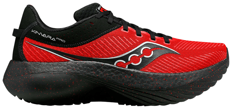 Black Men Run x Saucony Kinvara Pro Red Black
