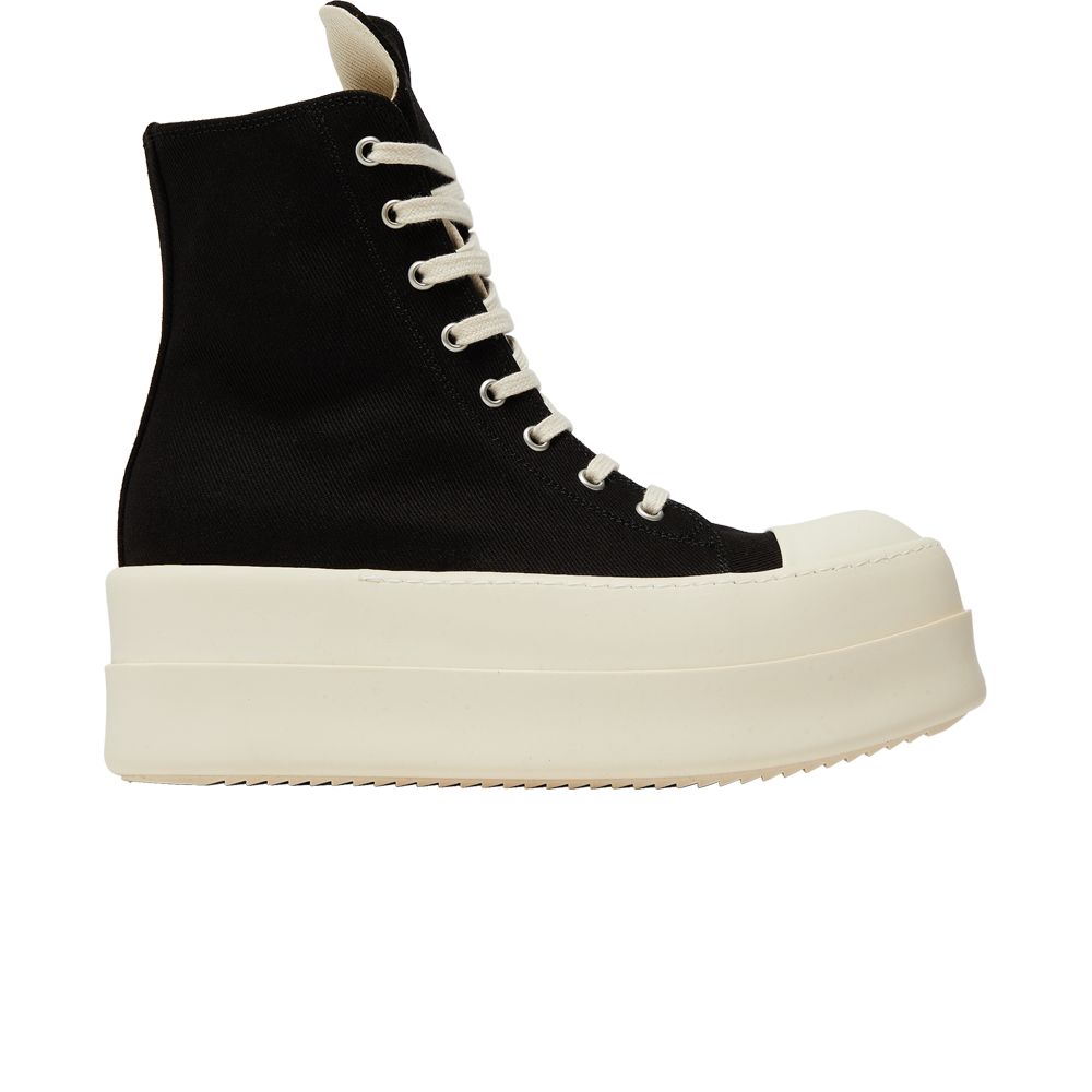 Pre-owned Rick Owens Wmns Drkshdw Luxor Double Bumper High 'black Milk' | Women's Size 36