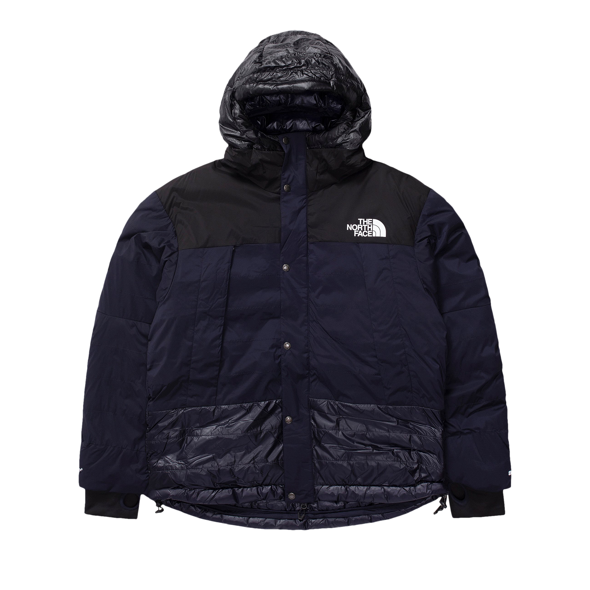 Pre-owned The North Face X Undercover Project U 50/50 Mountain Jacket 'black/aviator Navy' In Multi-color