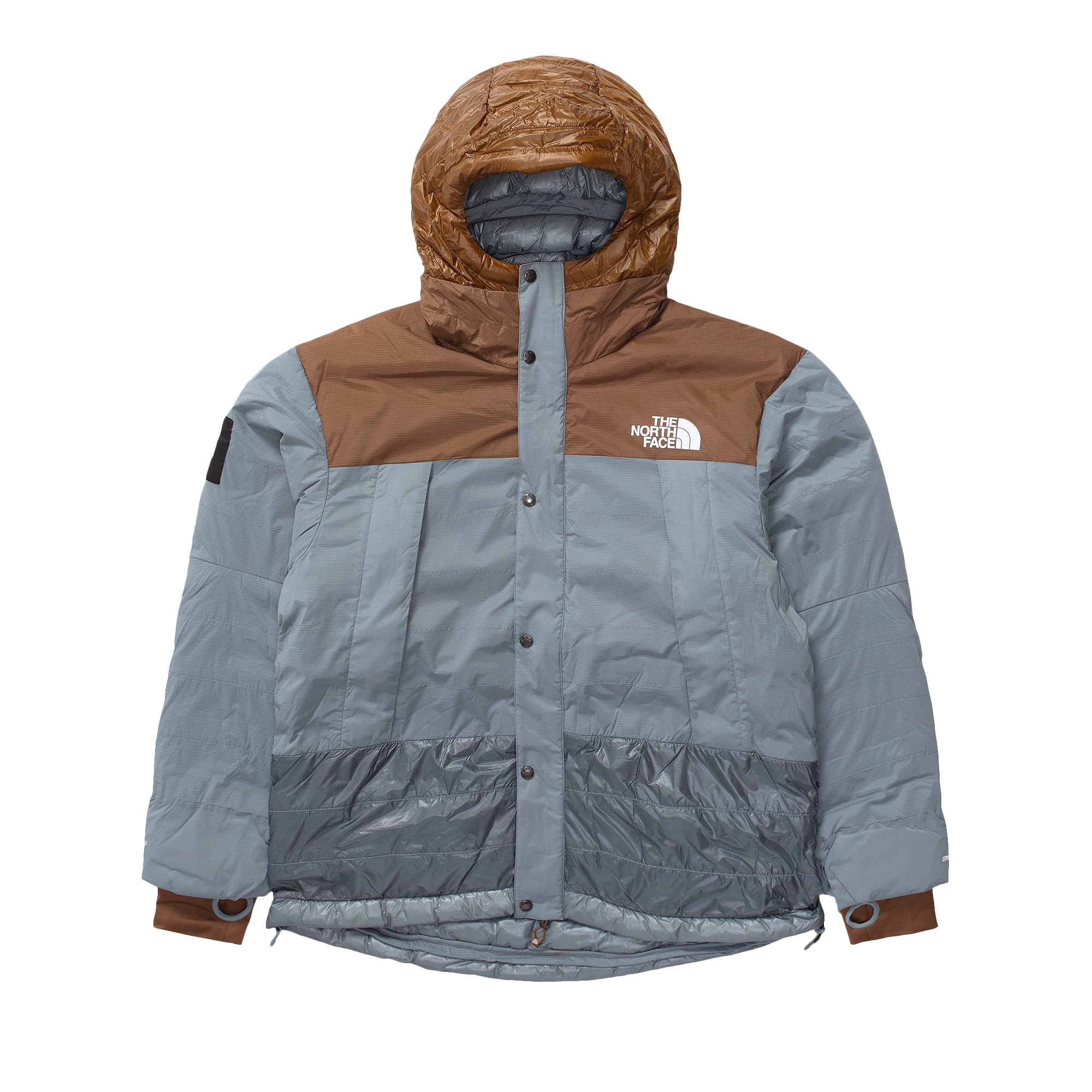 Pre-owned The North Face X Undercover Soukuu 50/50 Jacket 'sepia Brown/concrete Grey'