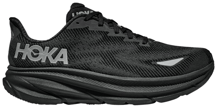 HOKA Wmns Clifton 9 GORE TEX Triple Black 2023