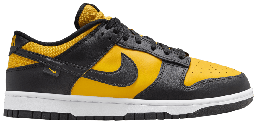 dunk low goldenrod on feet