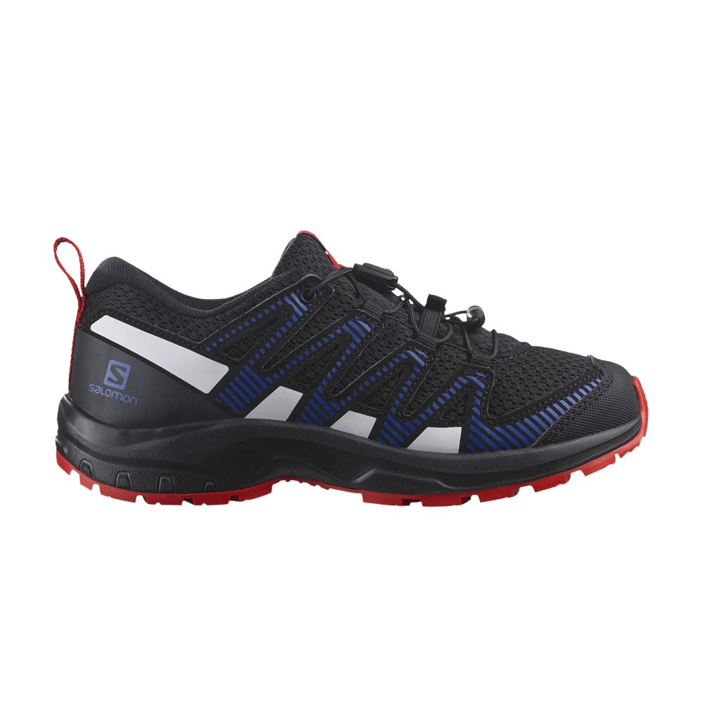 Pre-owned Salomon Xa Pro V8 Junior 'black Lapis Blue' | Kid's Size 1