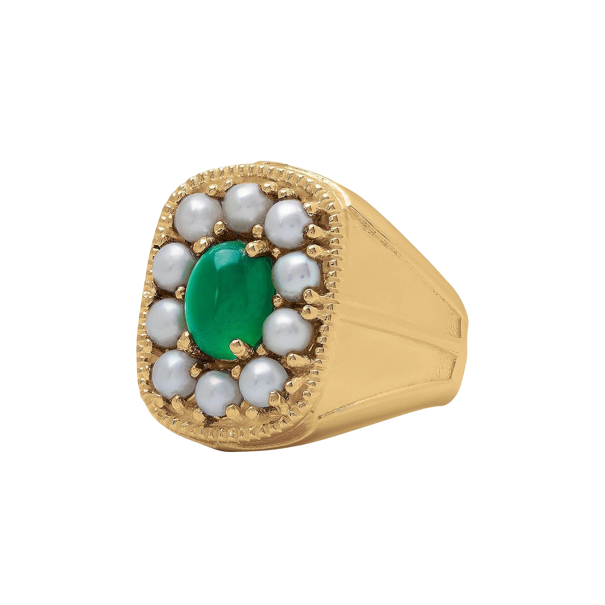 Pre-owned Veert The Royal Signet Ring 'yellow Gold' | Men's Size 12
