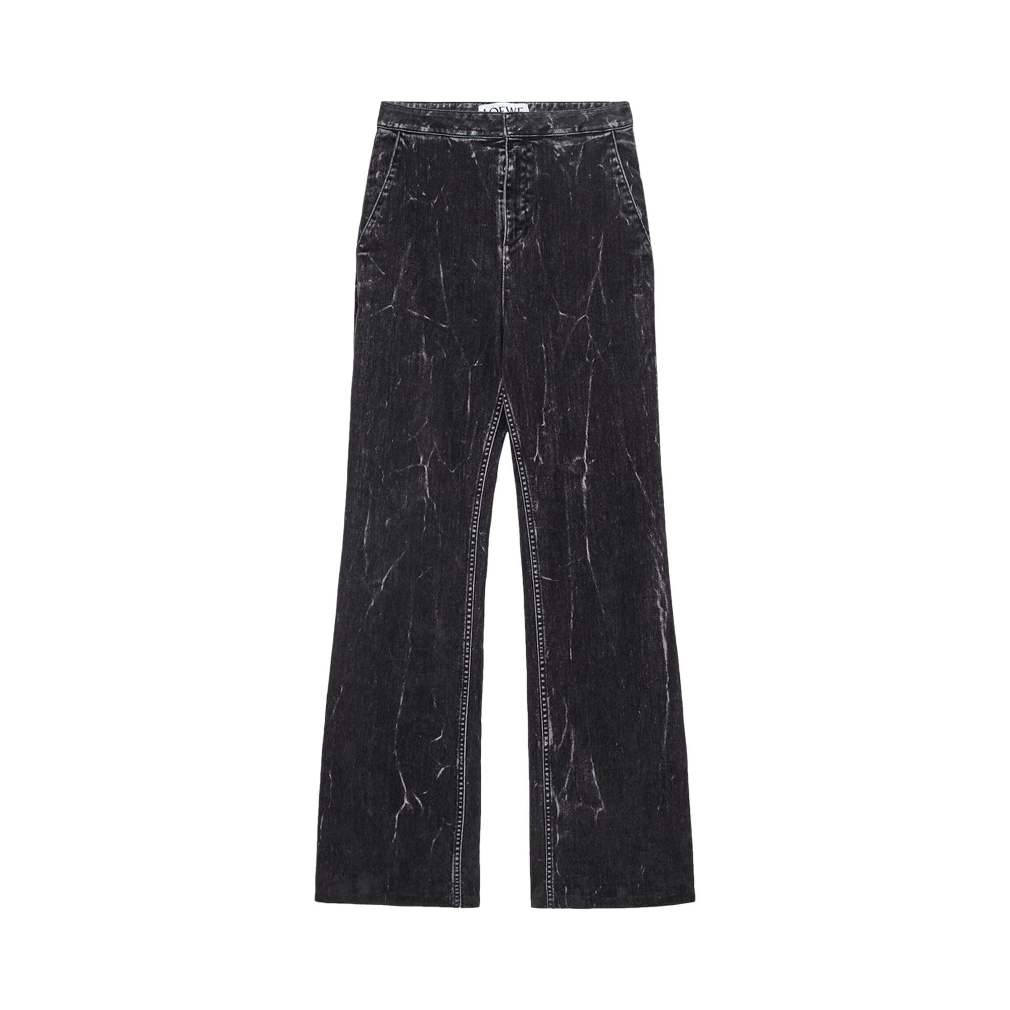 Loewe Bootcut Jeans 'Charcoal' | Grey | Women's Size 38
