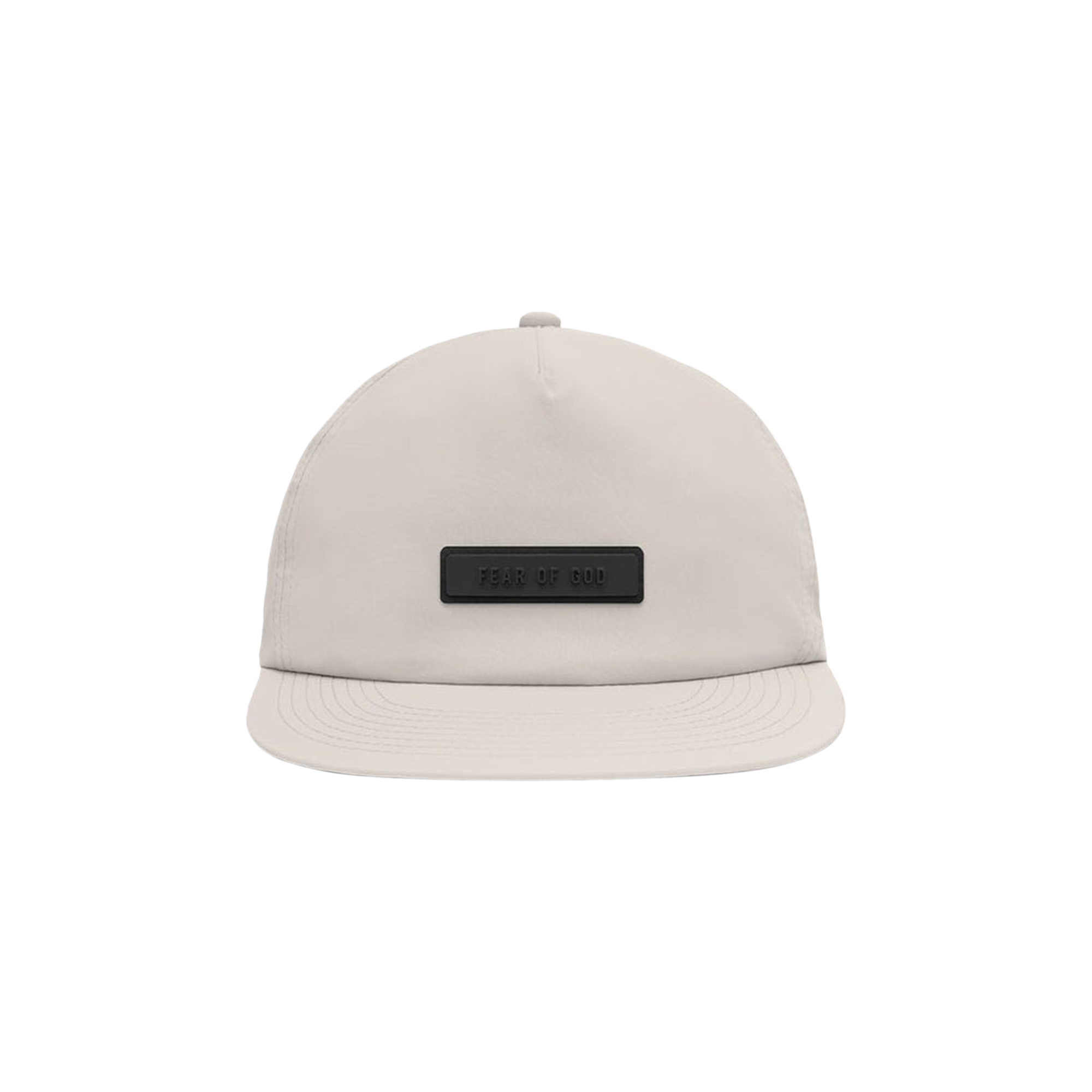 Pre-owned Essentials Fear Of God  Baseball Hat 'silver Cloud' In Grey
