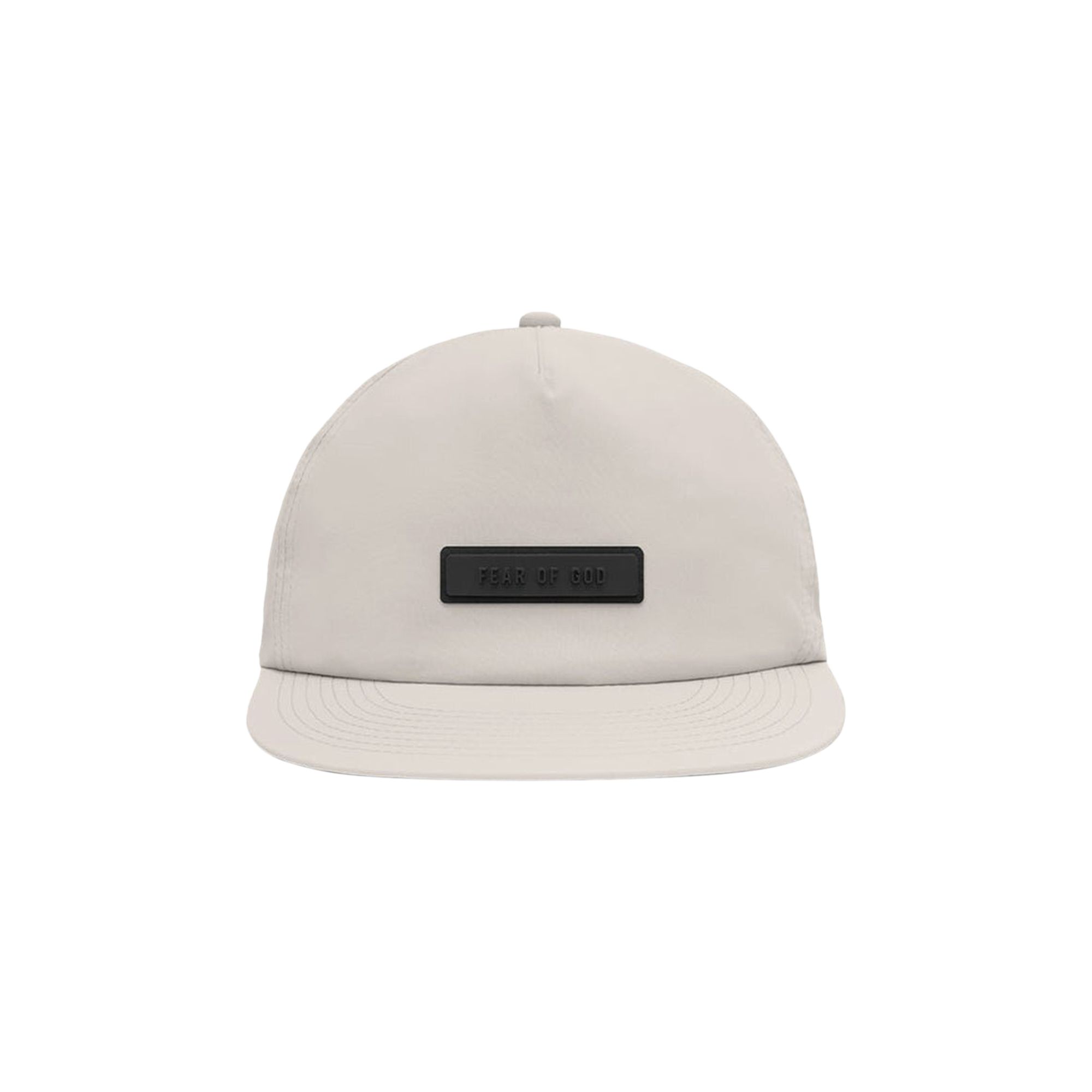 Pre-owned Essentials Fear Of God Baseball Hat 'silver Cloud' In Grey