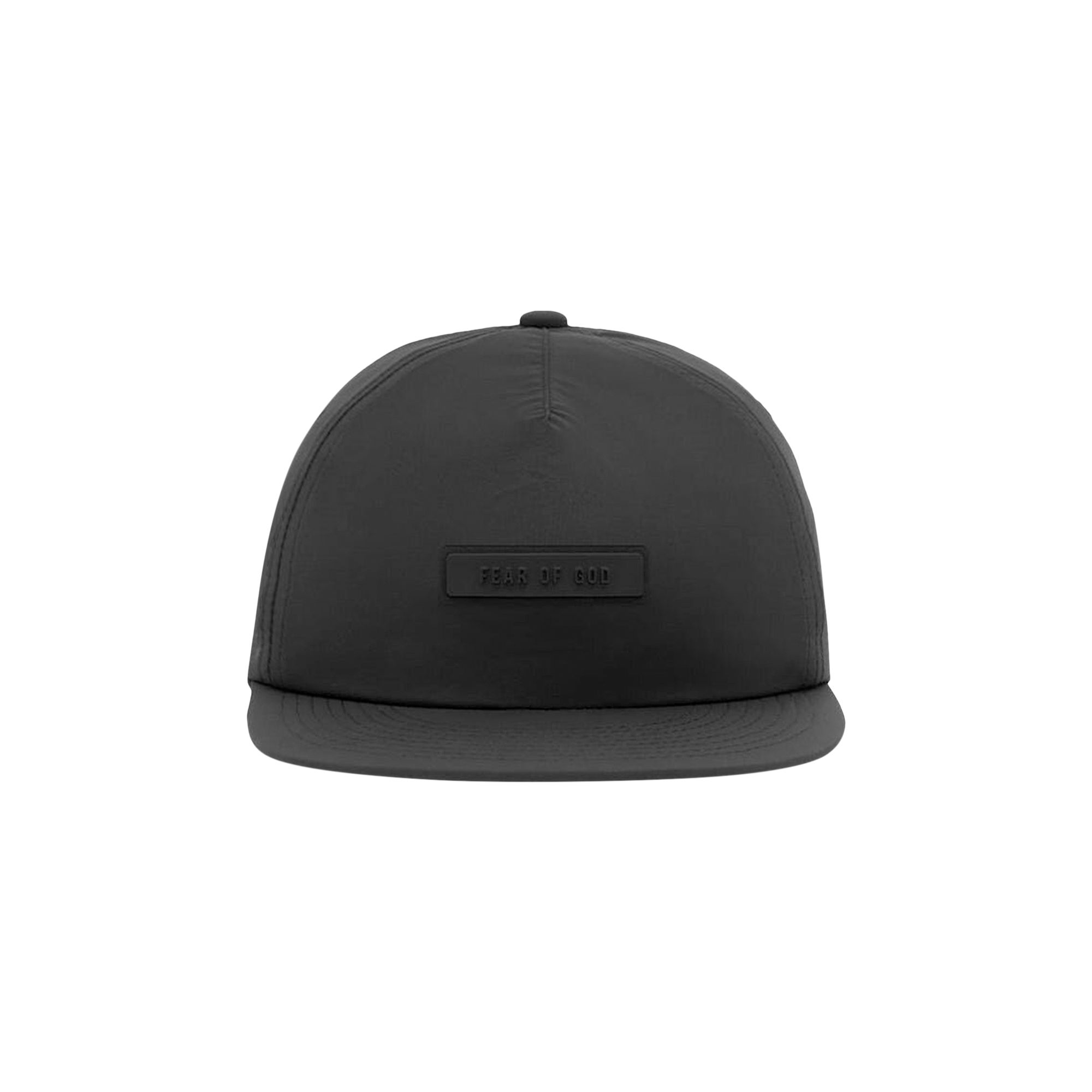 Pre-owned Essentials Fear Of God Baseball Hat 'jet Black'