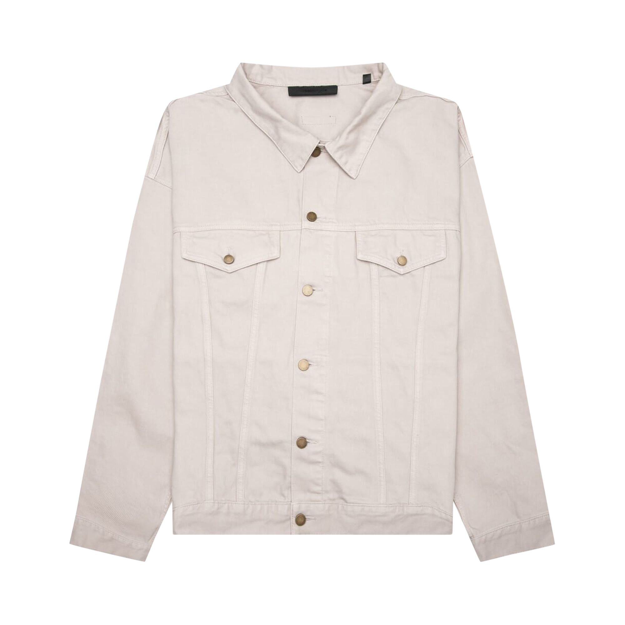 Fear of God Essentials Denim Jacket 'Silver Cloud' | Grey | Men's Size XS