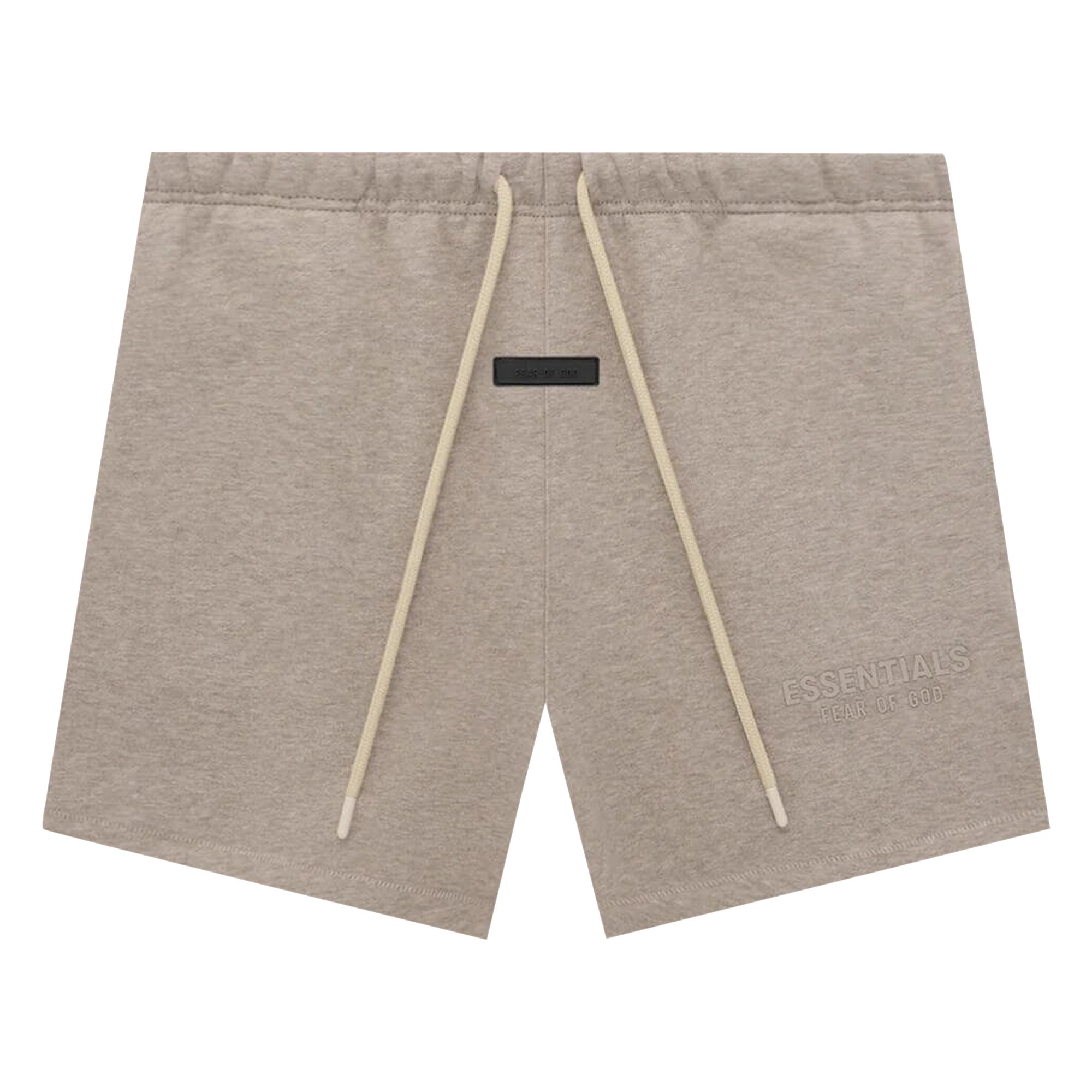 Fear of God Essentials Sweatshort 'Core Heather' | Brown | Men's Size S
