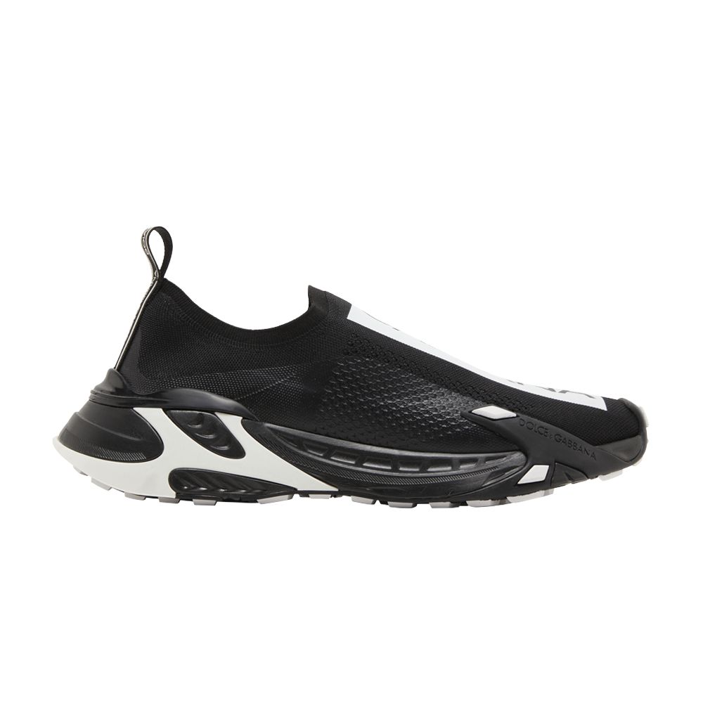 Pre-owned Dolce & Gabbana Stretch Mesh Fast Sneaker 'black' | Men's Size 44