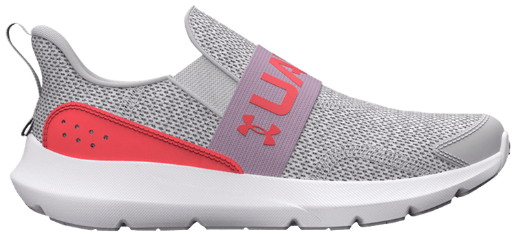 Under Armour Surge 3 Slip PS Halo Grey Venom Red