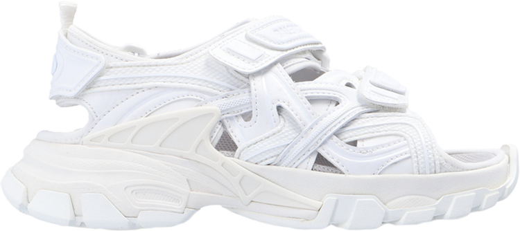 Balenciaga Track Sandal Kids 'Triple White'
