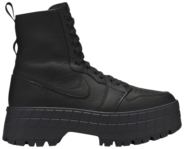 Wmns Air Jordan 1 High Brooklyn Triple Black