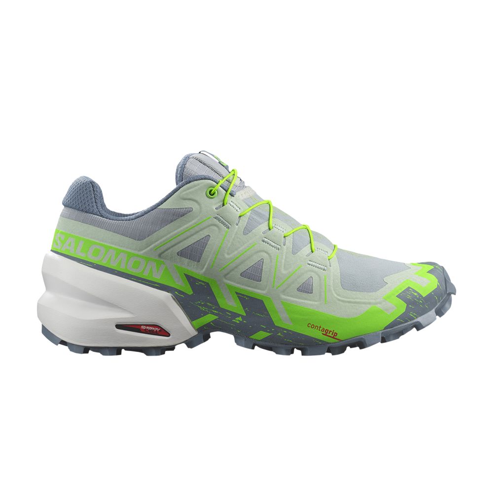 Salomon Wmns Speedcross 6 'Quarry Green Gecko' | Grey | Women's Size 10