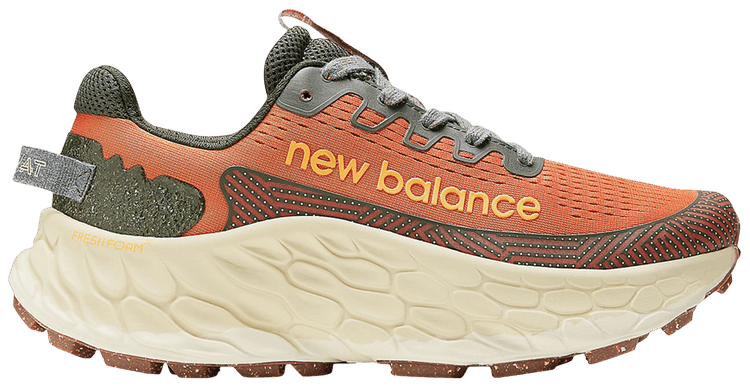 New Balance Fresh Foam X More Trail v3 2E Wide Cayenne Kombu