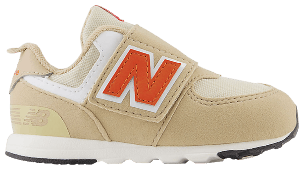New Balance 574 New B Hook  Loop Toddler Wide Incense Poppy