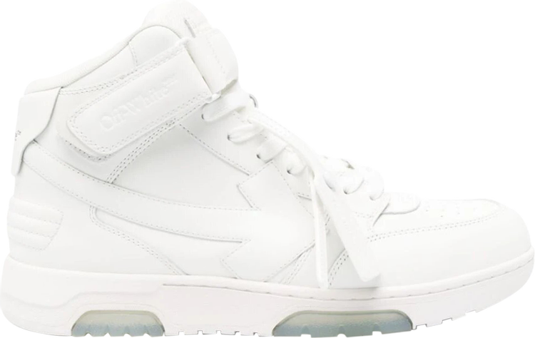 Buy Off-White Out of Office Mid 'White' - OMIA259C99LEA002 0101 | GOAT