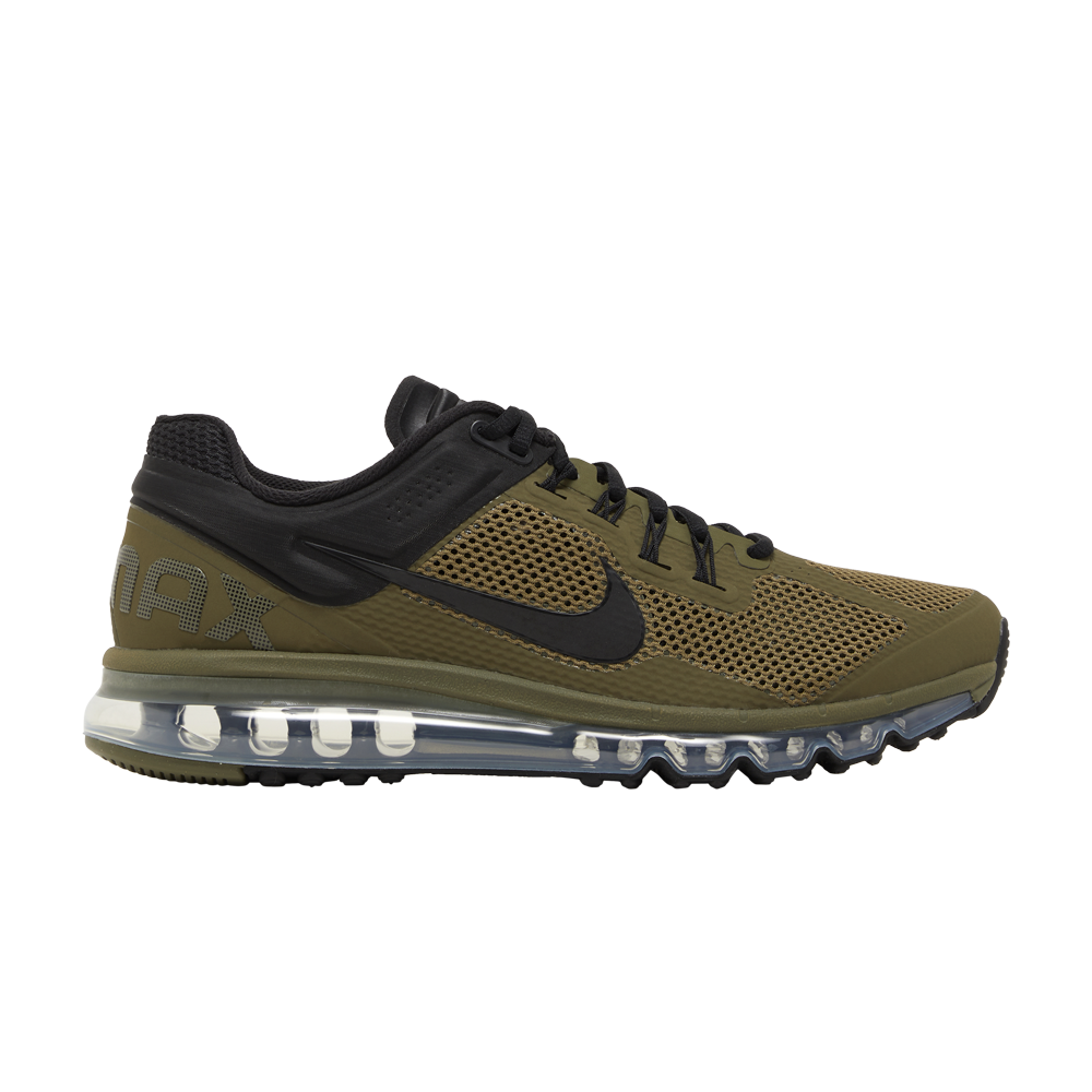 Pre-owned Nike Air Max 2013 'olive Black' In Green