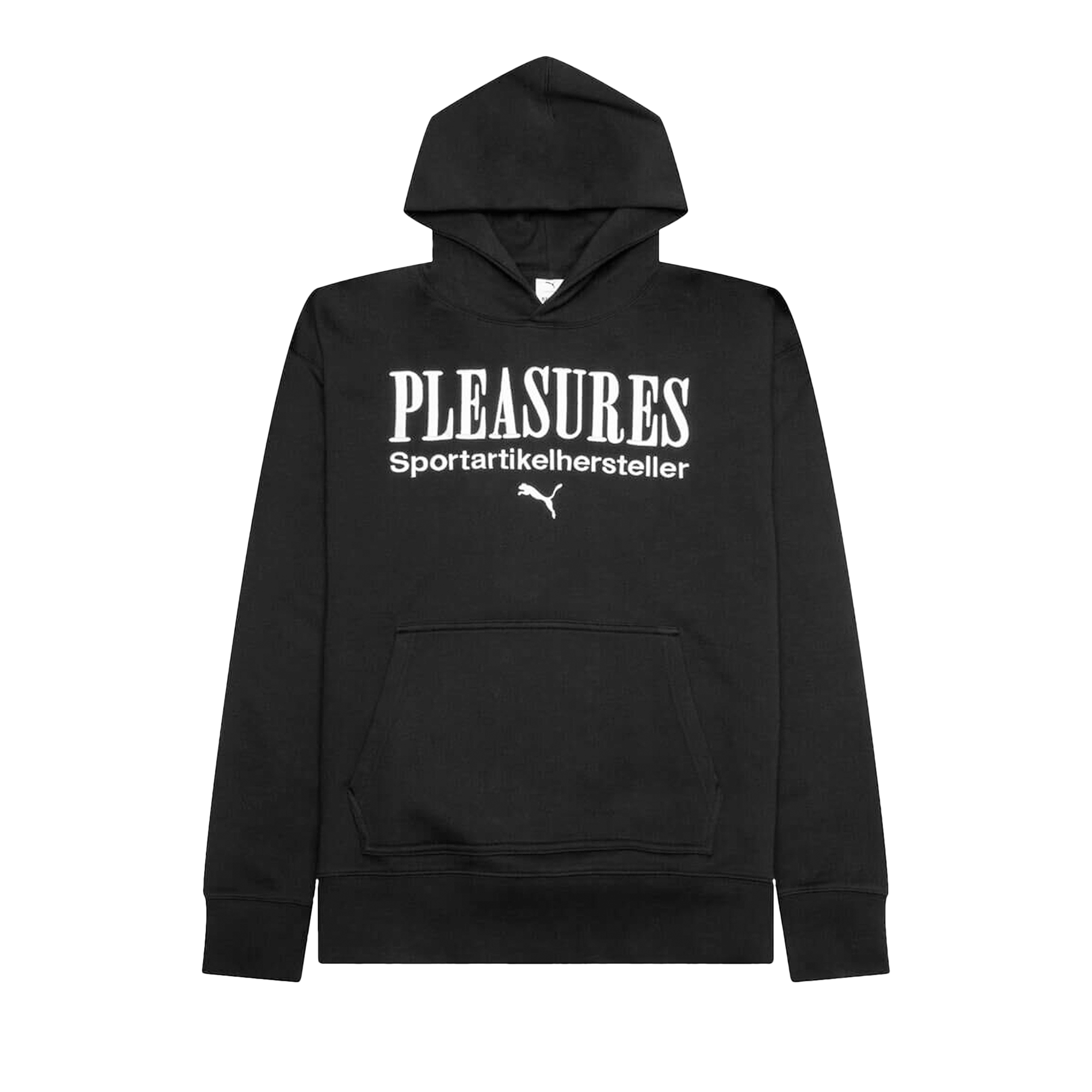 Pre-owned Puma X Pleasures Graphic Hoodie 'black'