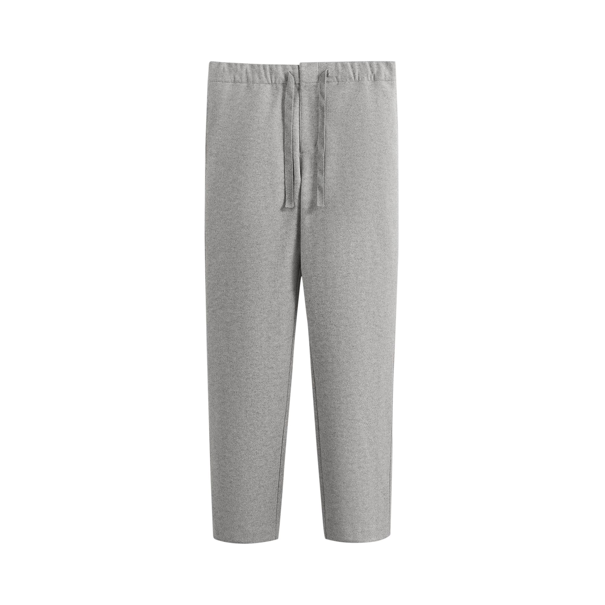 Kith Felted Jersey Bentley Pant 'Heather Grey' | Men's Size L