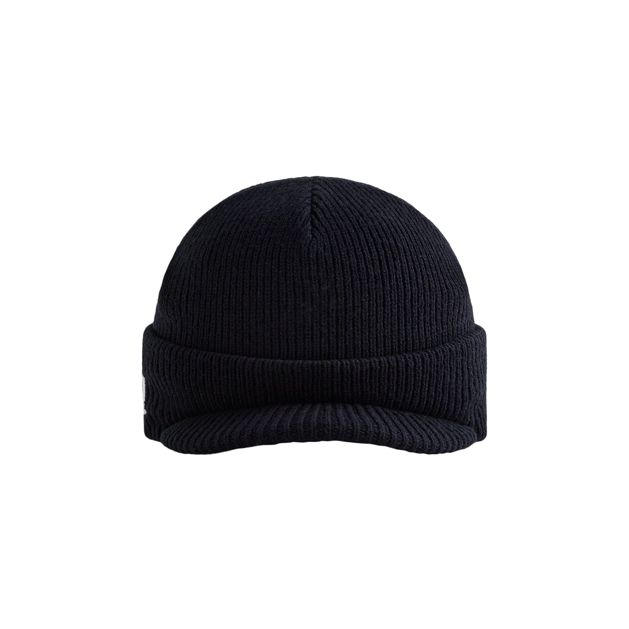 Pre-owned Kith For The New York Yankees Visor Beanie 'nocturnal' | Blue | Men's Size Onesize