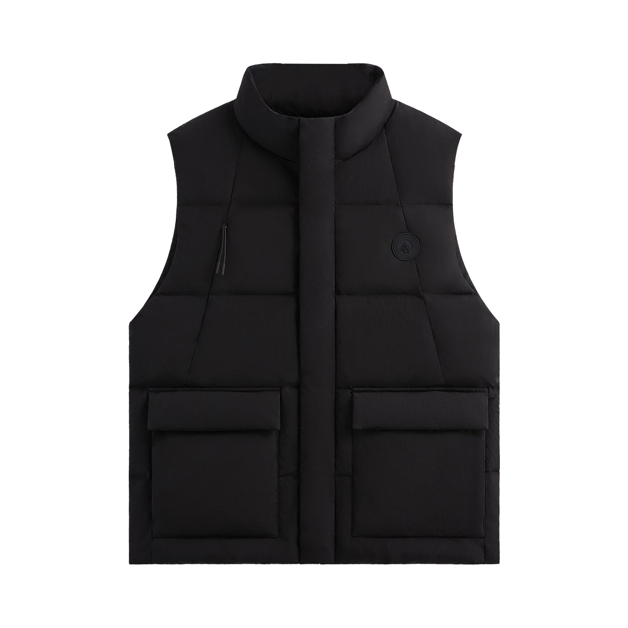 Kith Wrinkle Nylon Midi Vest 'Black' | Men's Size M