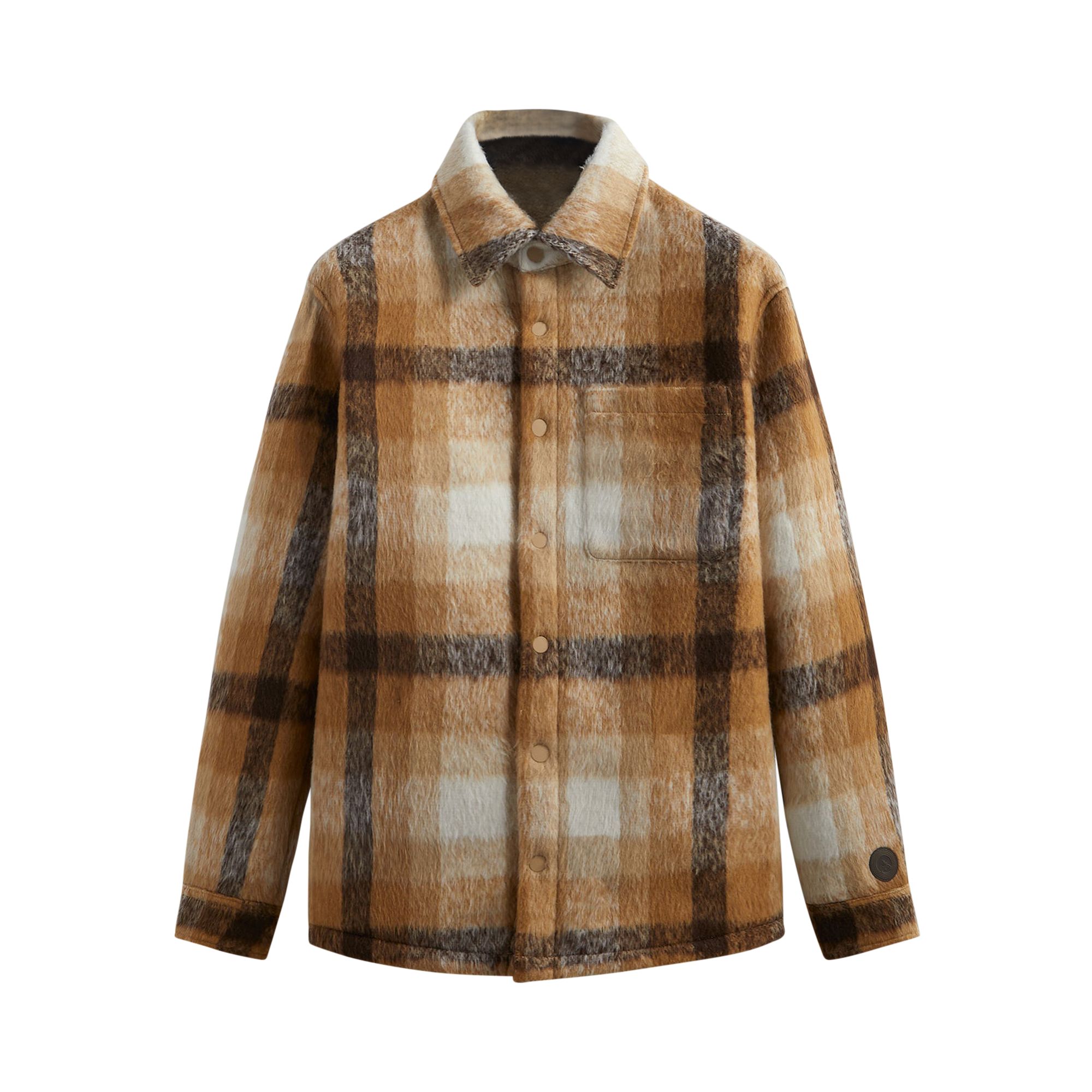 Kith Check Sheridan Shirt Jacket 'Canvas' | Multi-Color | Men's Size L