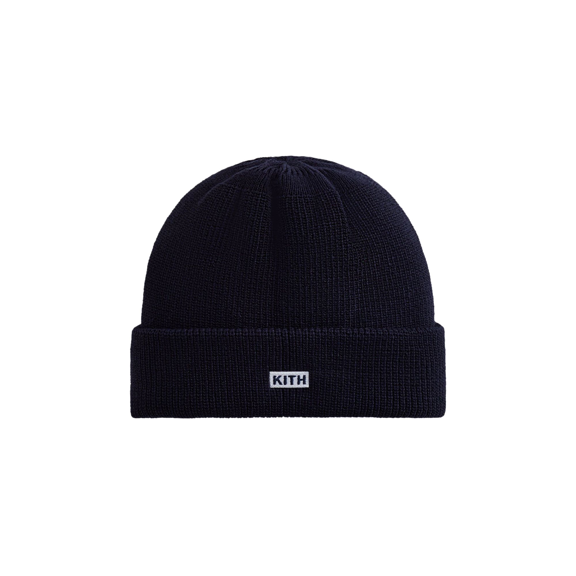 Pre-owned Kith Classic Beanie 'extent' | Blue | Men's Size Onesize