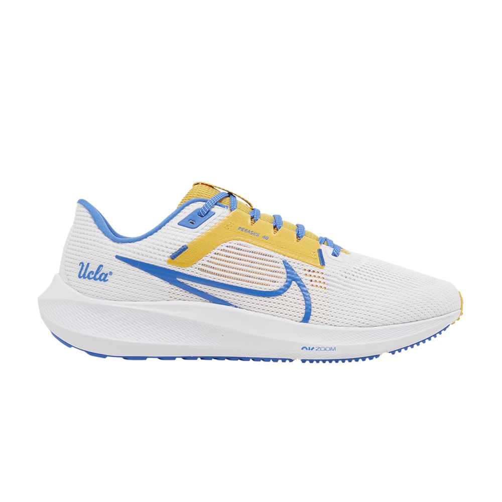 Pre-owned Nike Air Zoom Pegasus 40 'ucla' In White