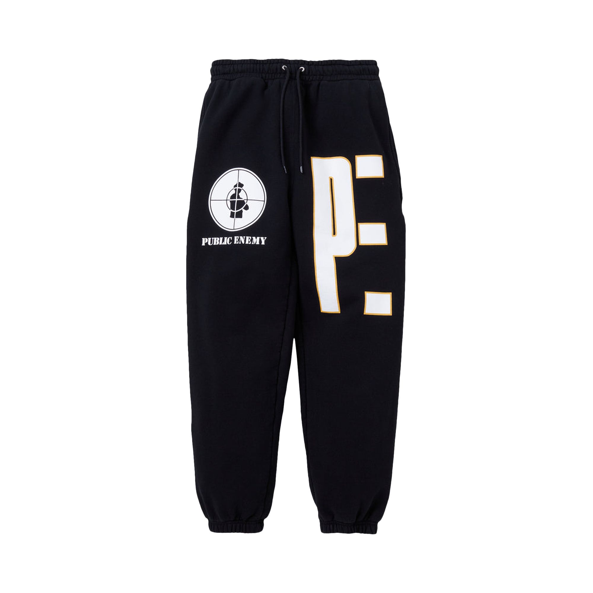 Pre-owned Neighborhood X Public Enemy Sweatpants 'black'