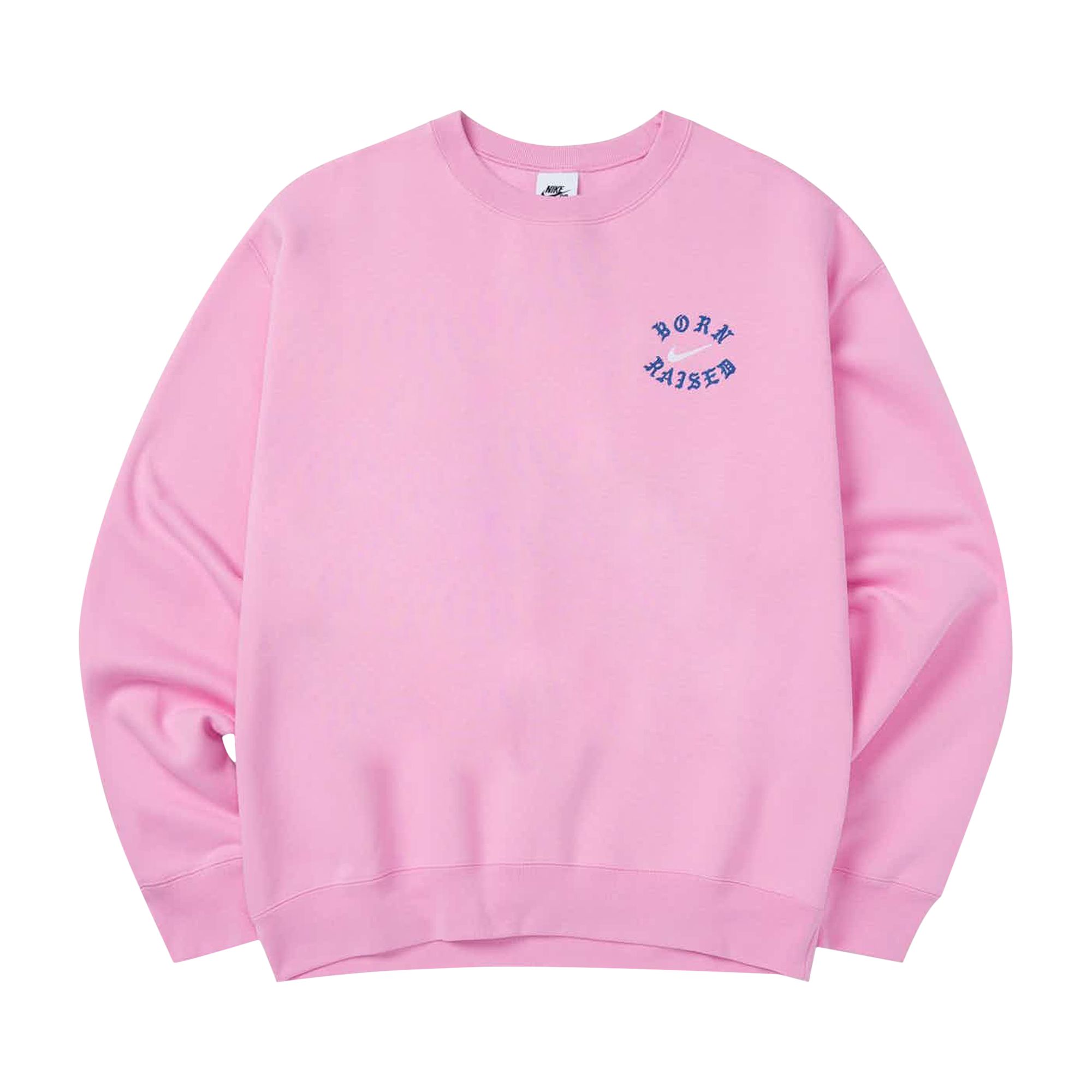 Nike x Born x Raised Crewneck 'Pink' | Men's Size XL