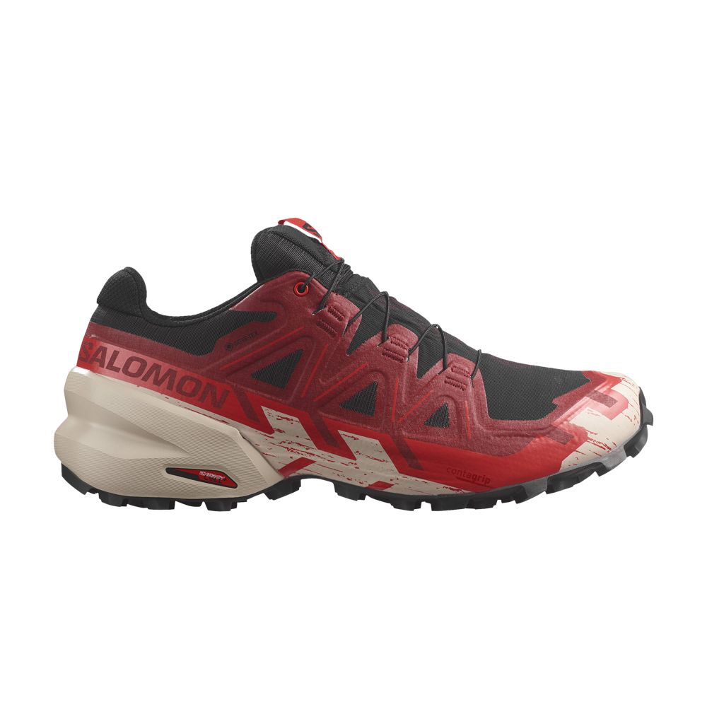 Salomon Speedcross 6 GORE-TEX 'Black Poppy Red' | Men's Size 9