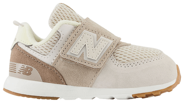New Balance 574 New B Hook  Loop Toddler Grey Wolf Sunrise