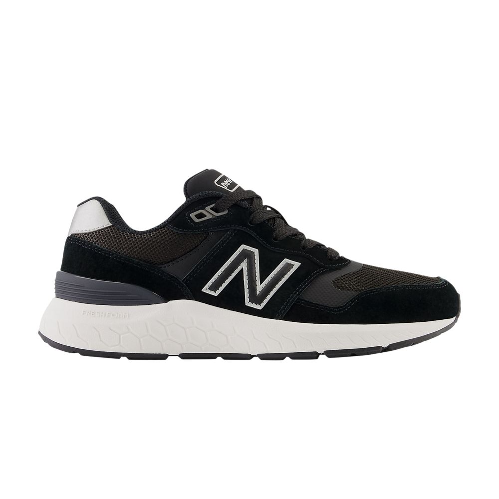 Wmns Fresh Foam 880v6 Wide 'Black Metallic Silver' - WW880BK6-D
