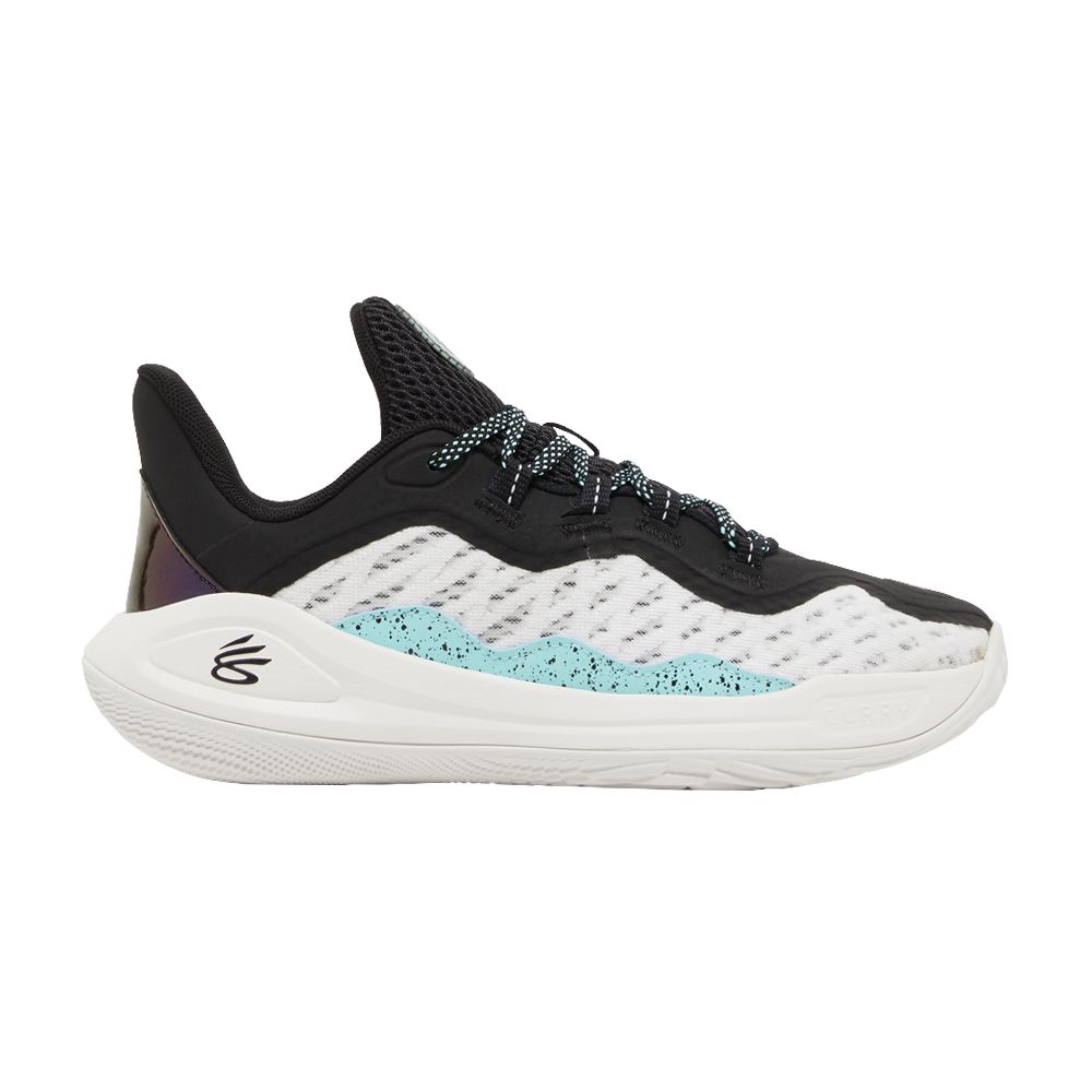 Pre-owned Curry Brand Curry Flow 11 Gs 'future Curry' | Black | Kid's Size 4
