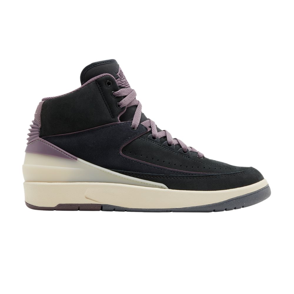 Pre-owned Air Jordan Wmns 2 Retro 'off Noir Mauve' In Grey