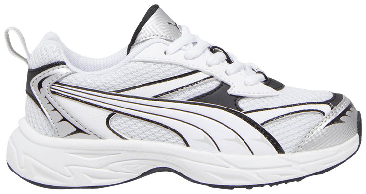 Puma Morphic Basic Little Kid Feather Grey Black