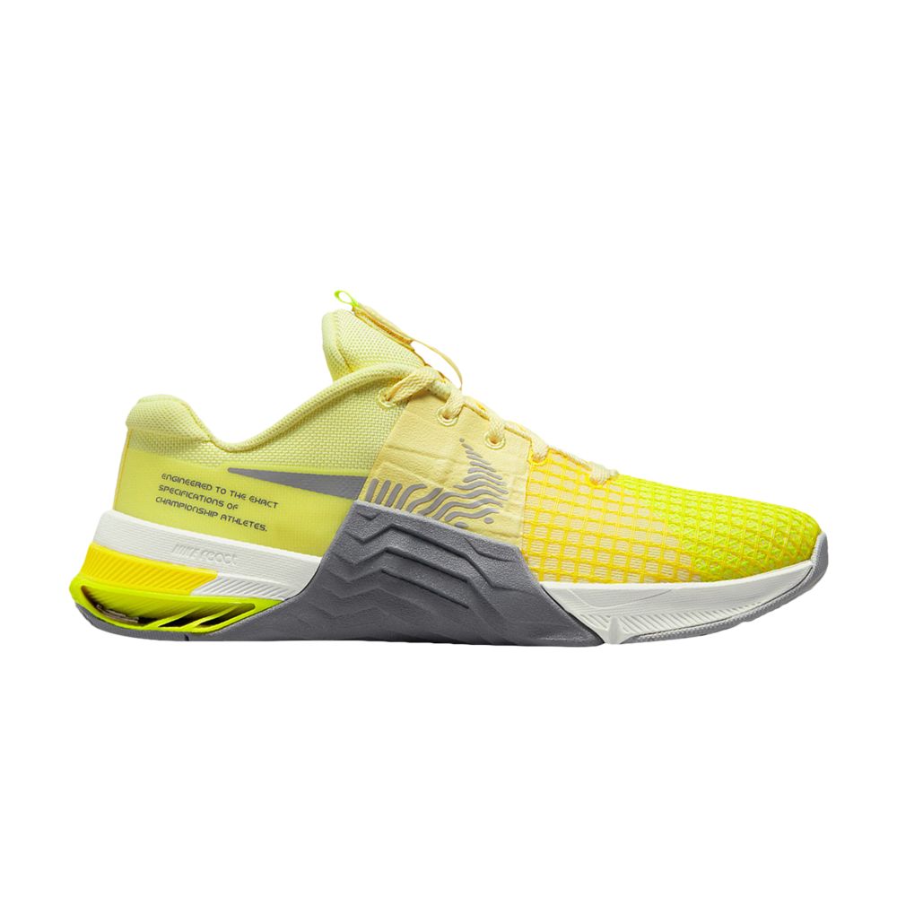Nike Wmns Metcon 8 'Citron Tint Cool Grey' | Yellow | Women's Size 5