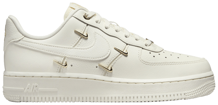 【ナイキ】WMNS AIR FORCE 1 LX GOLD SWOOSH Buy Wmns Air Force 1 '07 LX 'Mini Swoosh - Metallic Gold