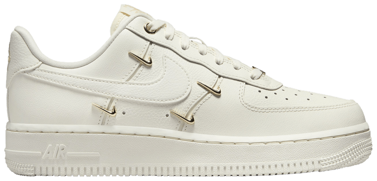 Wmns Air Force 1 07 LX Mini Swoosh   Metallic Gold