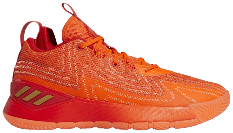 D rose orange shoes sale