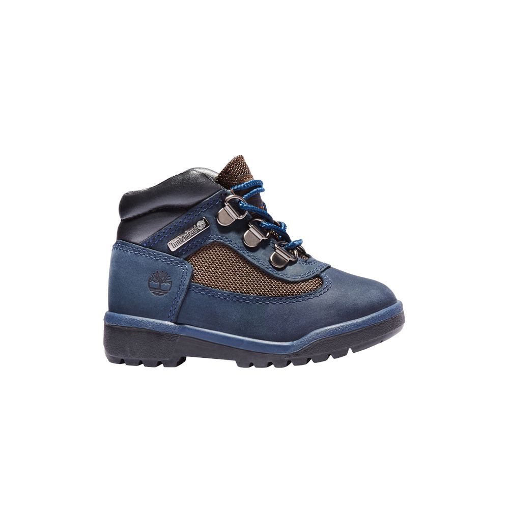 Pre-owned Timberland Field Boot Mid Toddler 'navy' | Blue | Infant Size 9